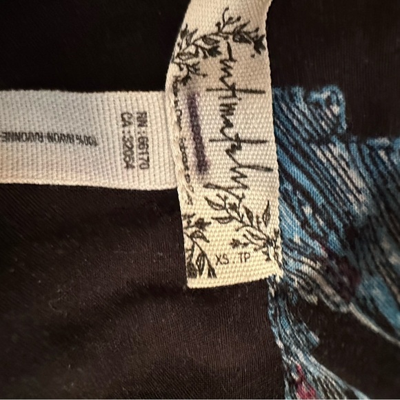 Free People intimately Floral button down shirt size XS(n) - Picture 11 of 12